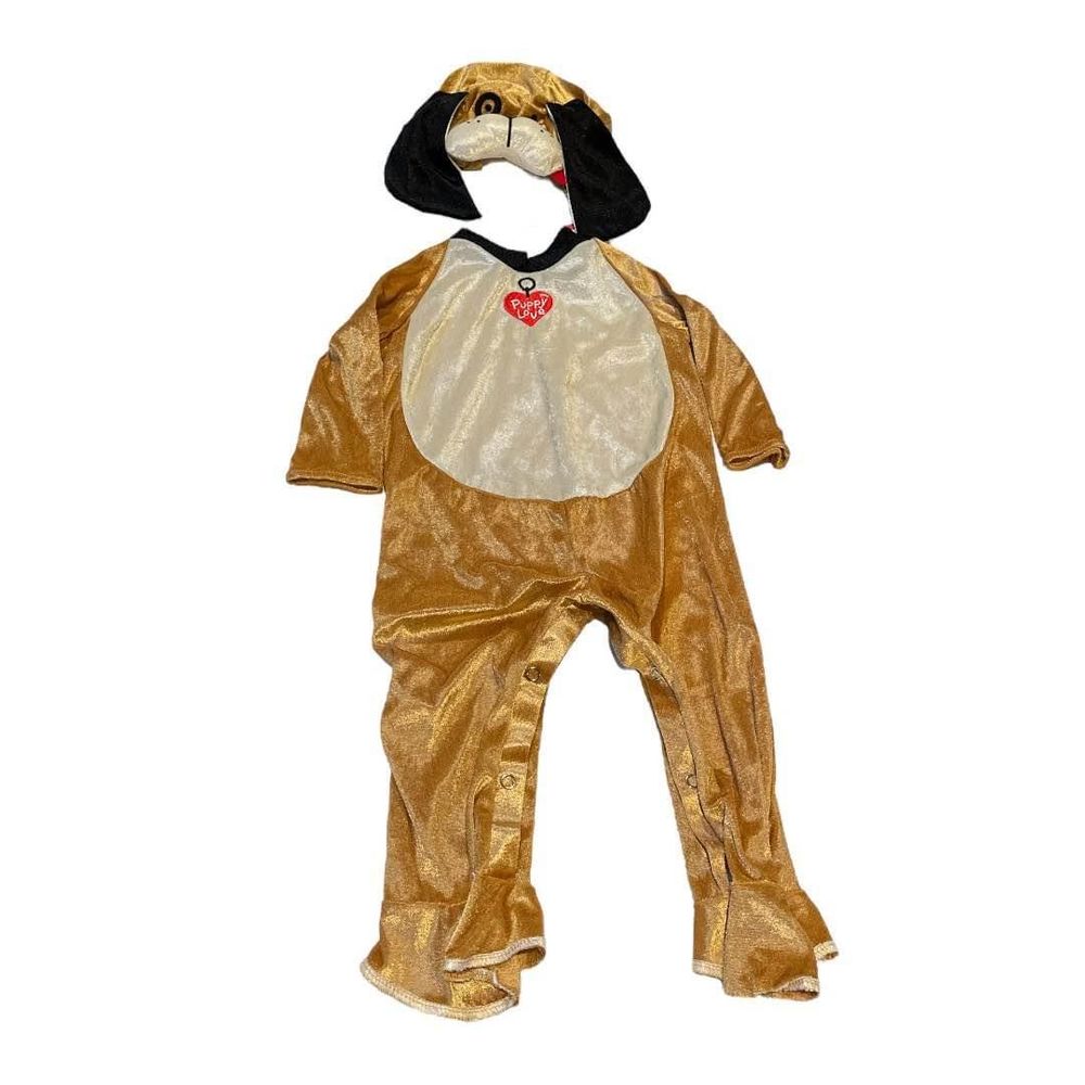 Incharacter Puppy Love Dog Costume Size 12-18 Months Brown - Picture 2 of 5